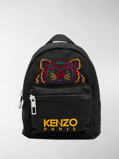 Shop Kenzo Mini Tiger Backpack In Black