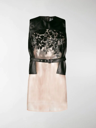 Shop Comme Des Garçons Deconstructed Sleeveless Top In Black