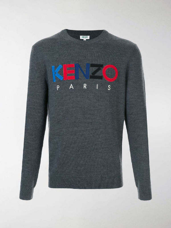 kenzo logo jumper