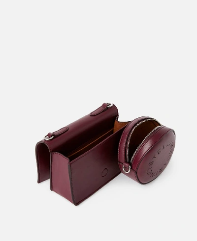 Shop Stella Mccartney Red Stella Logo Belt Bag