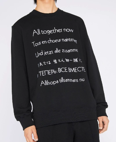 Shop Stella Mccartney All Together Now Sweatshirt In Black