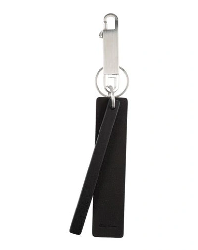 Shop Rick Owens Key Ring In Black