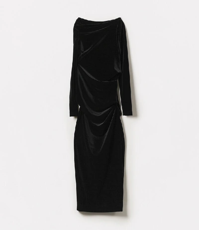 Shop Vivienne Westwood Maxi Taxa Dress Black