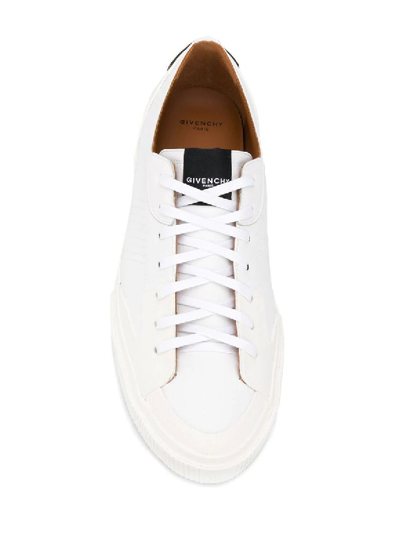 Givenchy Tennis Light Lo Sneakers In White Leather | ModeSens