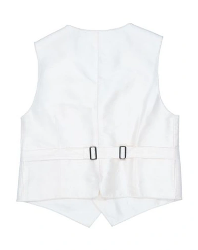 Shop Dolce & Gabbana Vest In Ivory