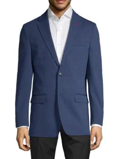 Shop Tommy Hilfiger Regular-fit Sportcoat In Navy