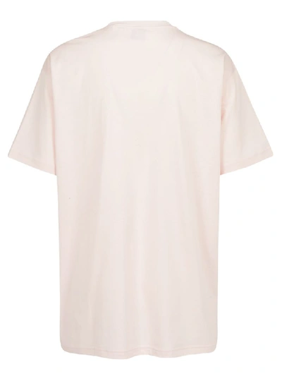 Shop Burberry T-shirt In Alabaster Pink