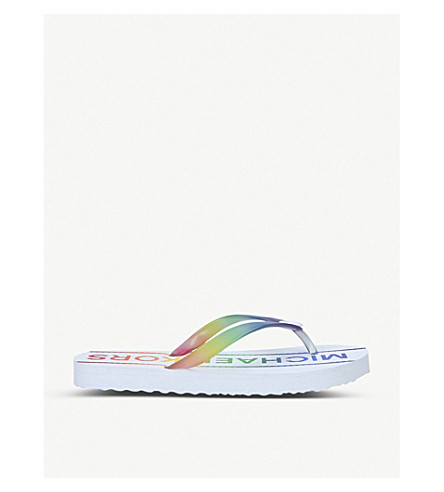michael kors rainbow sandals