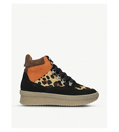 tomar grano Desafío Steve Madden Pandora Panelled Trainers In Blk/other | ModeSens