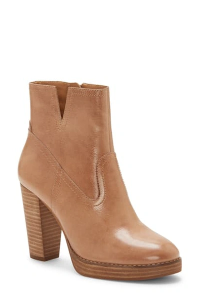 Shop Lucky Brand Quintei Boot In Macaroon Leather