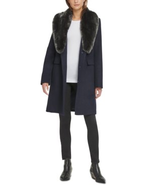 fur shawl collar