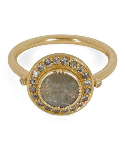 Shop Brooke Gregson Gold Galaxy Diamond Slice Ring