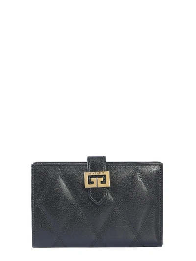 Shop Givenchy Medium Gv3 Wallet In Nero