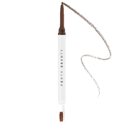 Shop Fenty Beauty By Rihanna Brow Mvp Ultra Fine Brow Pencil & Styler Light Brown 0.0024 oz / 0.07 G