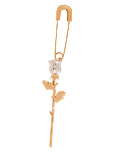 Shop Ambush Rose Charm Earring In Oro