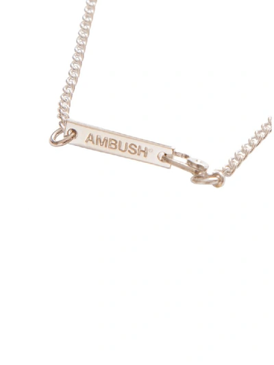 Shop Ambush Sss Pill Case Necklace In Viola