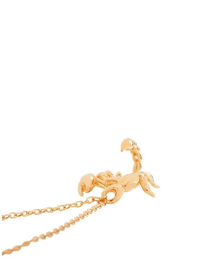 Shop Ambush Scorpion Charm Necklace In Oro