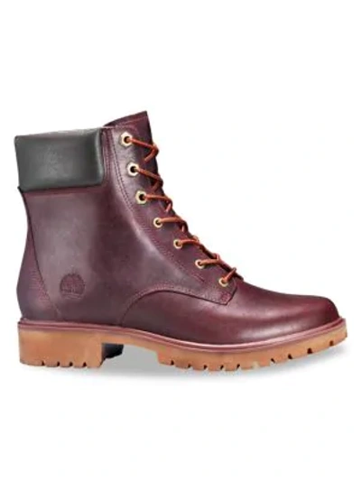 Timberland jayne burgundy cheap