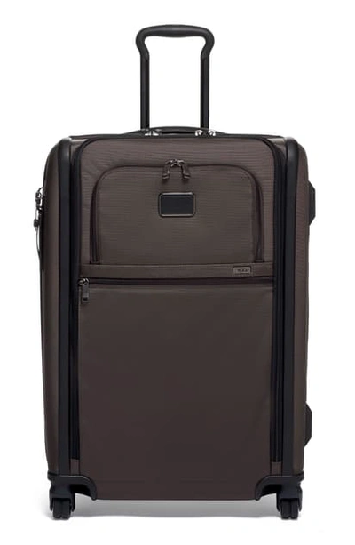 Shop Tumi Alpha 3 Collection 26-inch Expandable Wheeled Packing Case In Coffee