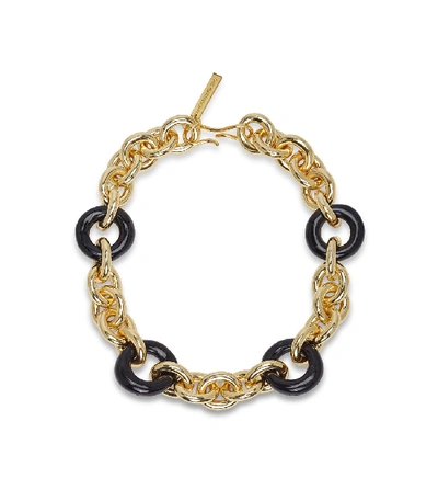 Shop Lizzie Fortunato Zodiac Collar In Gold