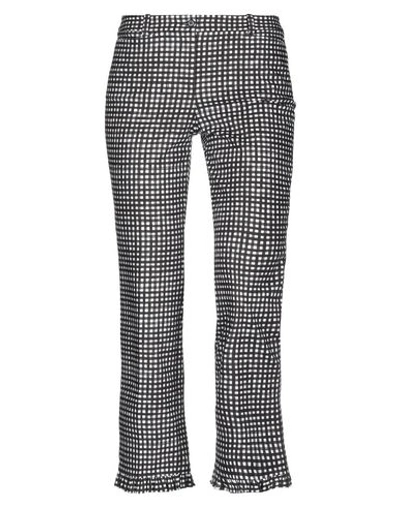 Shop Michael Kors Collection Woman Pants Black Size 12 Cotton, Elastane
