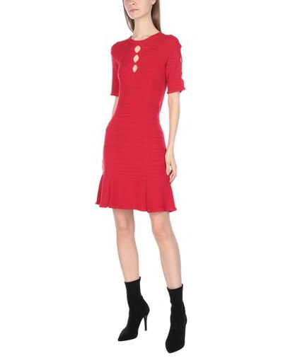 Shop Kenzo Short Dresses In Red