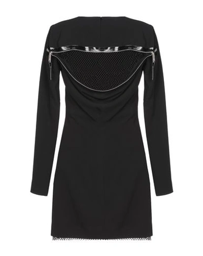 Shop Dsquared2 Woman Mini Dress Black Size 4 Viscose, Elastane
