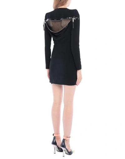 Shop Dsquared2 Woman Mini Dress Black Size 4 Viscose, Elastane