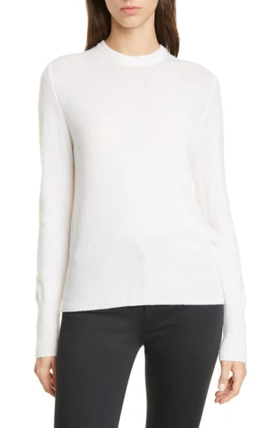 Shop Equipment Sanni Cashmere Sweater In Nature White