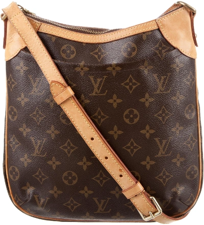 Pre-owned Louis Vuitton  Odeon Monogram Pm Brown