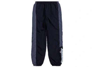 Pre-owned Supreme  Side Logo Track Pant Black