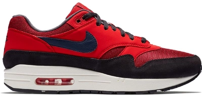 Pre-owned Nike Air Max 1 Red Crush In Red Crush/midnight Navy-university Red  | ModeSens
