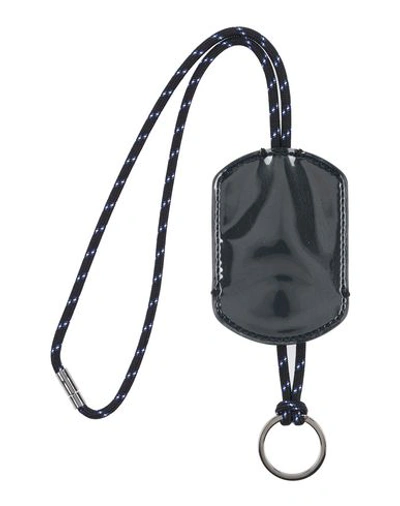 Shop Maison Margiela Key Ring In Black