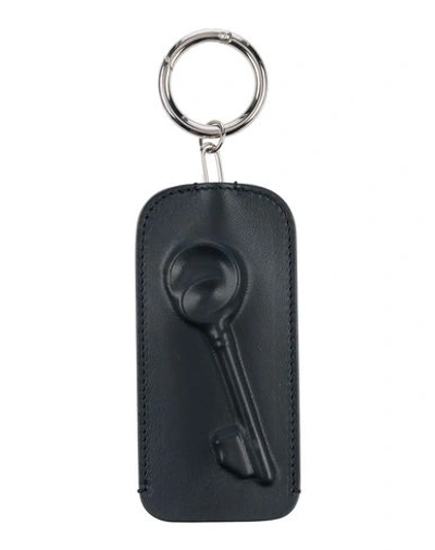Shop Maison Margiela Key Ring In Black