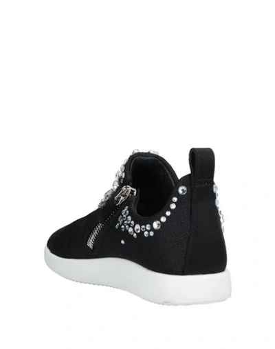 Shop Giuseppe Zanotti Sneakers In Black