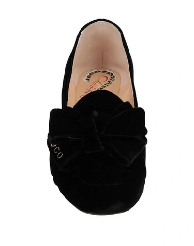 Shop Charlotte Olympia Loafers In Black