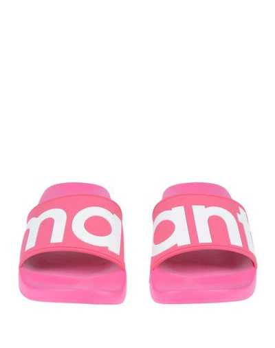 Shop Isabel Marant Sandals In Fuchsia