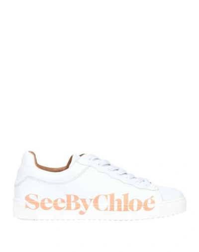 See By Chloé See By Chloe White Essie Sneakers In White