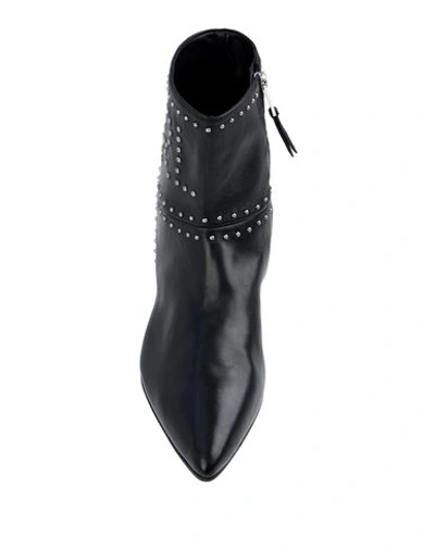Shop Karl Lagerfeld Rialto Ankle Stud Boot Woman Ankle Boots Black Size 6 Bovine Leather