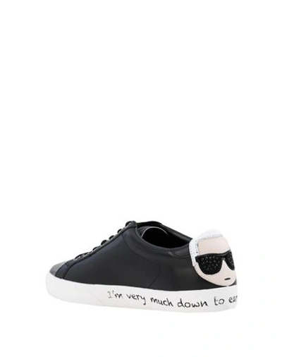 Shop Karl Lagerfeld Sneakers In Black