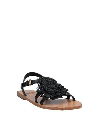 Shop Vivienne Westwood Sandals In Black