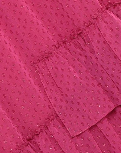 Shop Pinko Midi Skirts In Fuchsia