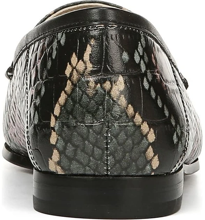 Shop Sam Edelman Lior Loafer In Wintergreen Multi Leather
