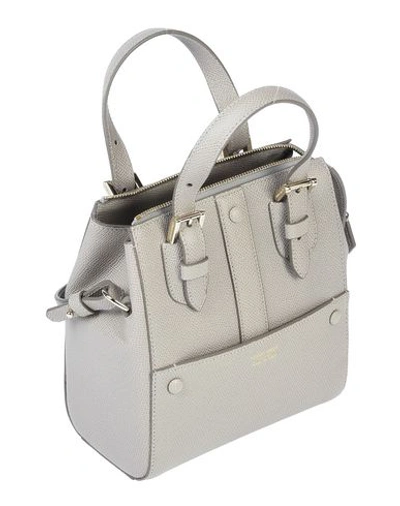 Shop Giorgio Armani Cross-body Bags In Grey