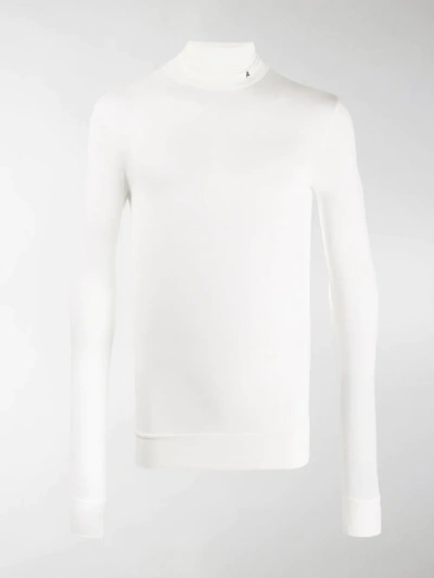 Shop Ambush Turtleneck Sweater In White