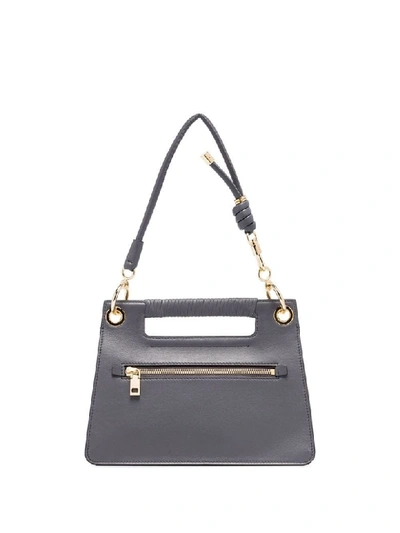 Shop Givenchy Whip Small Bag In Storm Grey