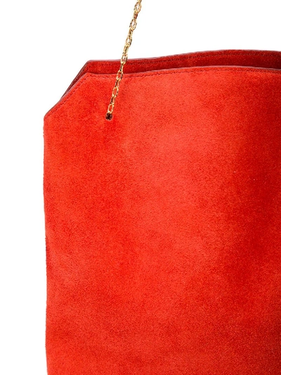 Shop The Row Small Lunch Bag Ruby Red