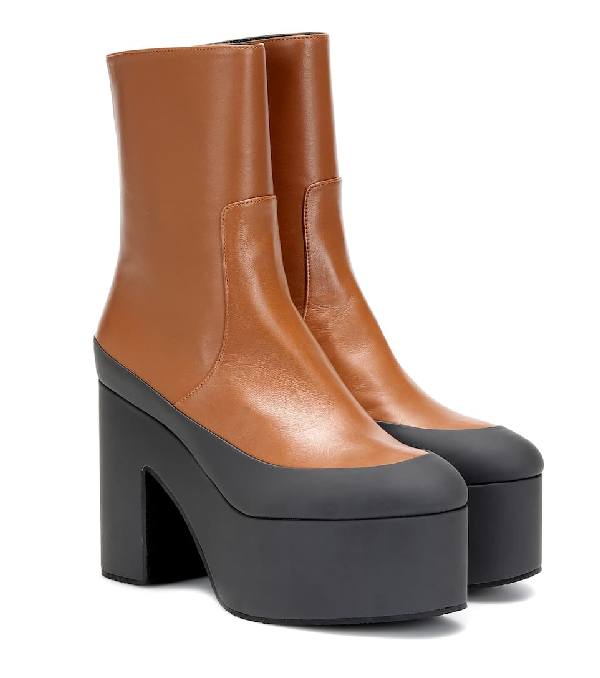 dries van noten platform boots