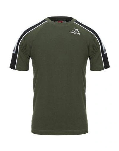 Shop Kappa T-shirt In Military Green
