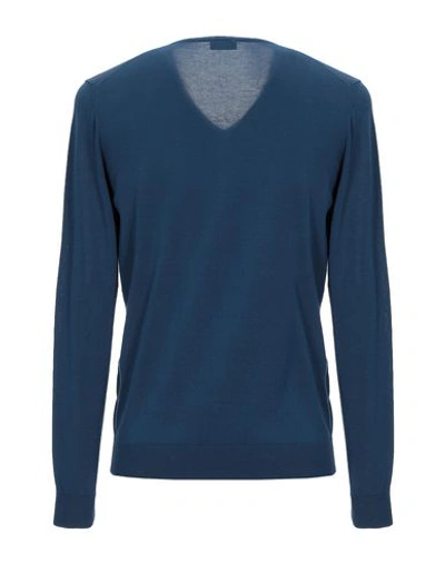 Shop Drumohr Sweaters In Slate Blue